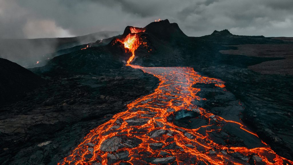 Vulkanausbruch Island 2022