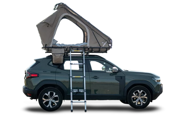 Dacia Duster Camping or similar | Manual | 4×4 + Rooftop Tent| Sleep 2