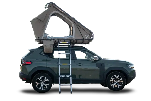 Dacia Duster Camping or similar | Manual | 4×4 + Rooftop Tent| Sleep 2