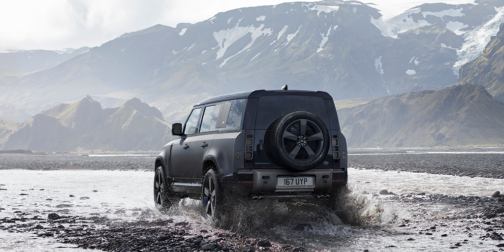 Land Rover en Islandia.