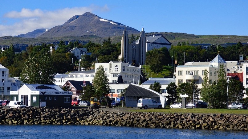 la ville d’Akureyri