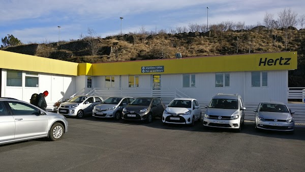 l'agence de Hertz Islande dans le centre-ville de Reykjavik