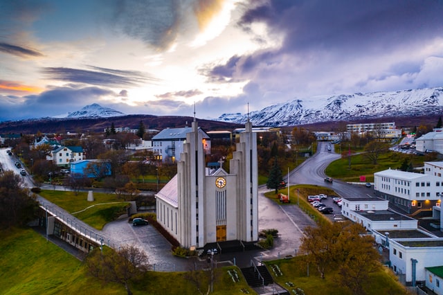 Akureyri est la capitale du nord de l'Islande