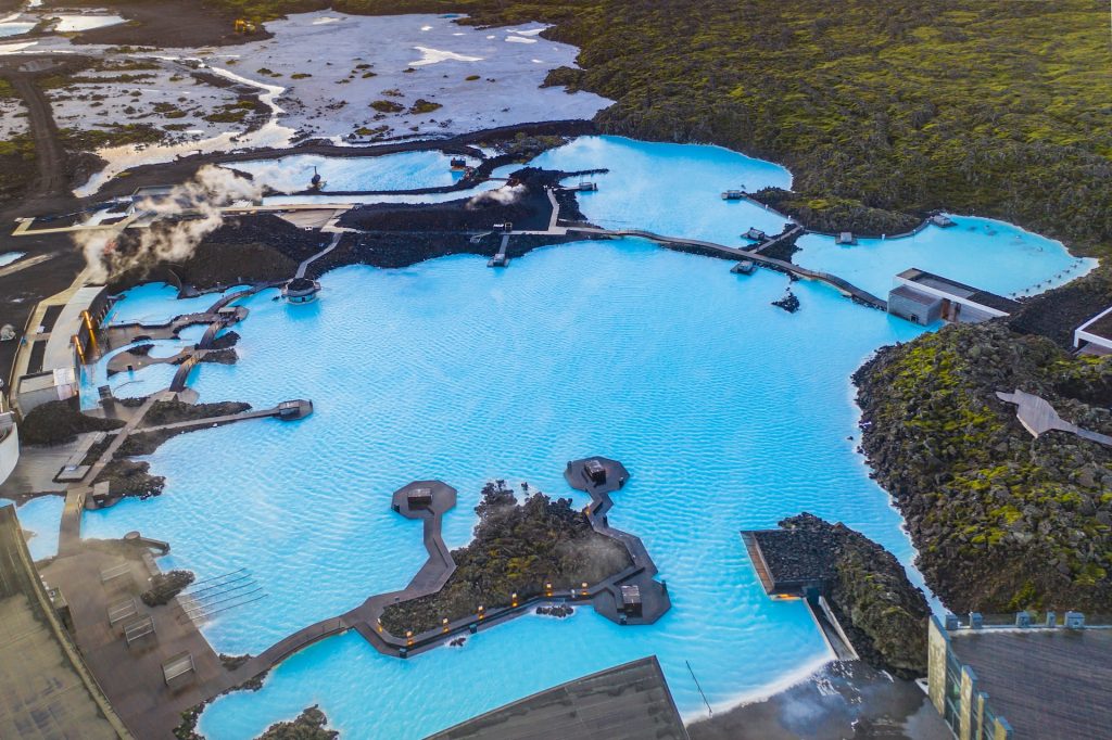 dormir dans un hôtel au Blue lagoon