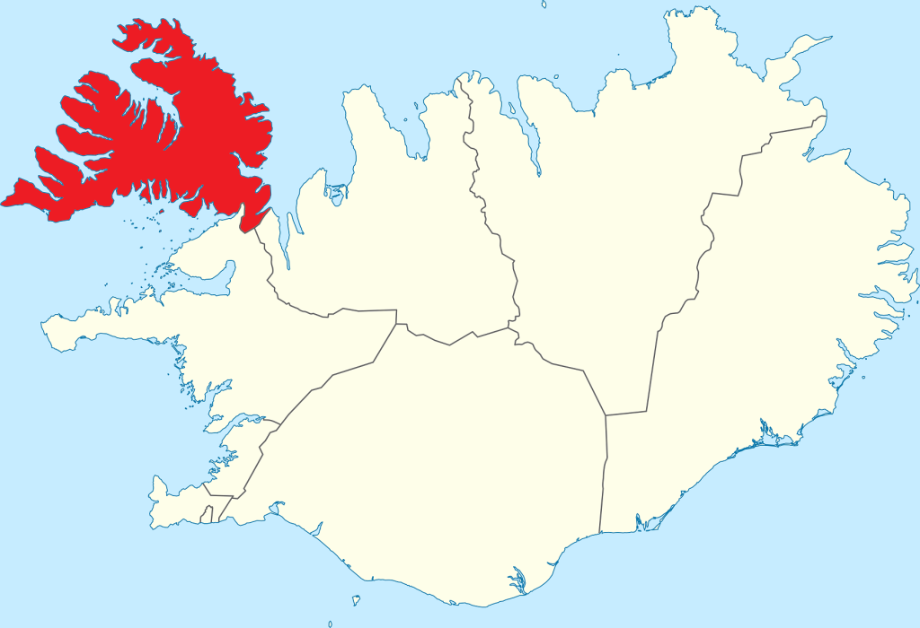 où se trouvent les Westfjord en Islande