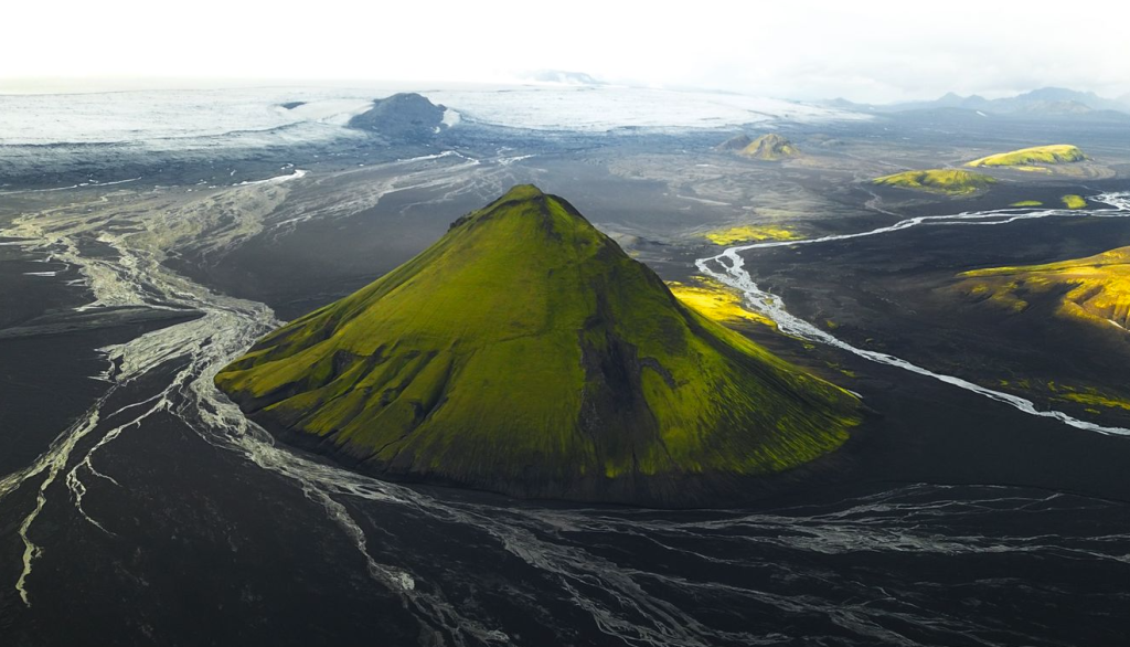 la montagne de Mælifell dans les Hautes Terres d'Islande