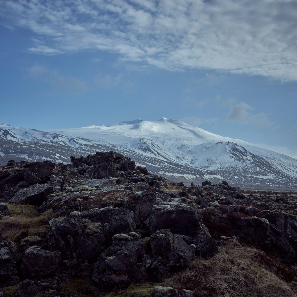 la montagne glacier de Snæfellsjökull