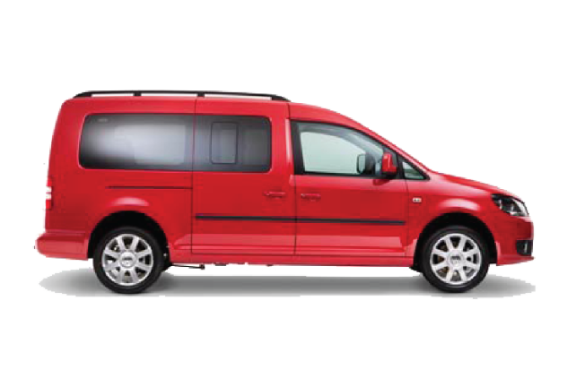 L – VW Caddy Maxi 7 manna eða sambærilegur (IVMN)