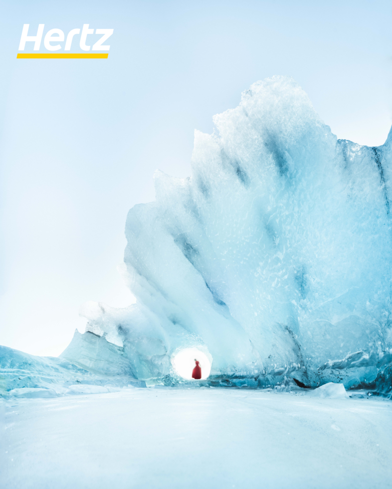 Islanda in inverno: laguna del ghiacciaio