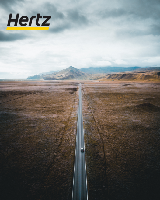 Esempio di strada asfaltata in Islanda