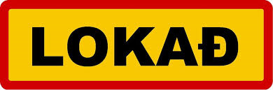 Segnaletica stradale islandese: cartello che sta a indicare una strada chiusa