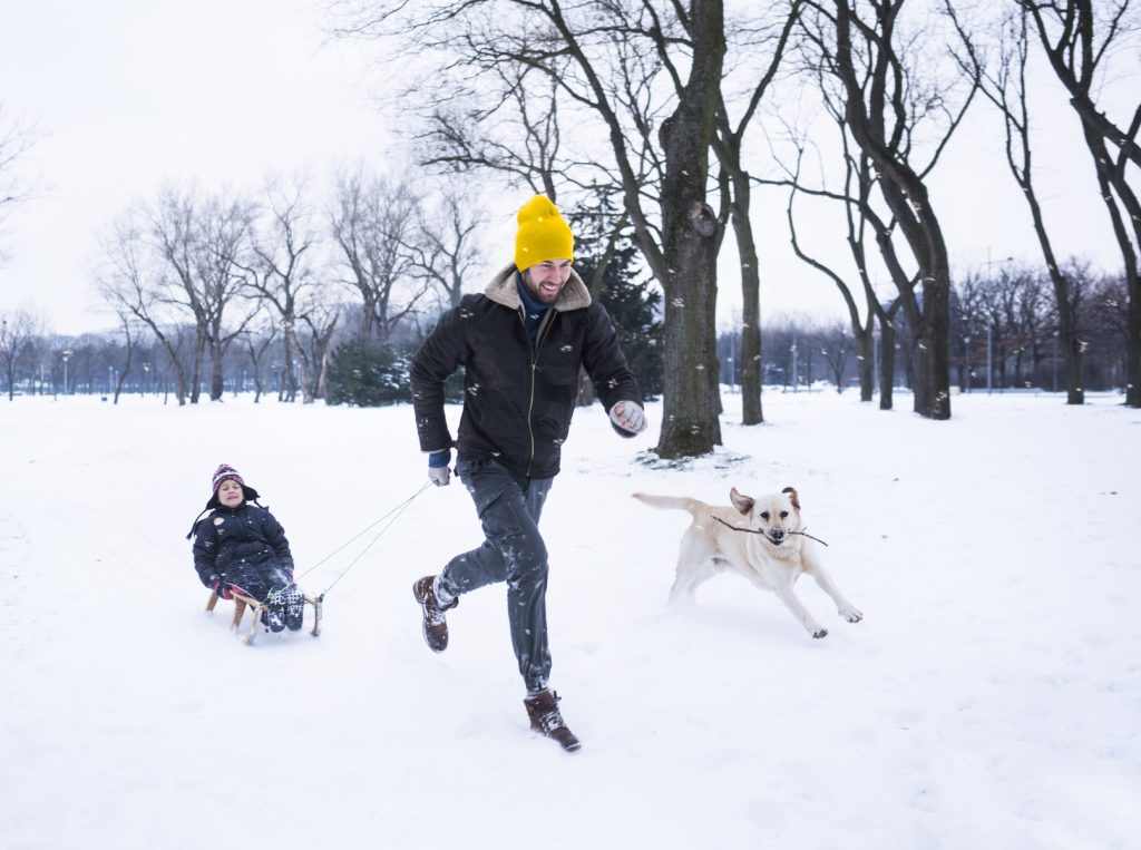 Famiglia felice: viaggio inverno in Islanda