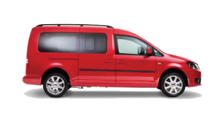 VW Caddy Maxi 7 seater or similar| Manual| 2WD