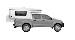 Toyota Hilux Camper or similar | Manual | 4×4 | Sleeps 3