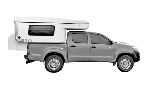 Toyota Hilux Camper or similar | Manual | 4×4 | Sleeps 3