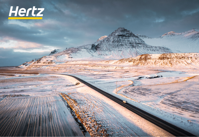 renting a car and go on a road trip in Iceland