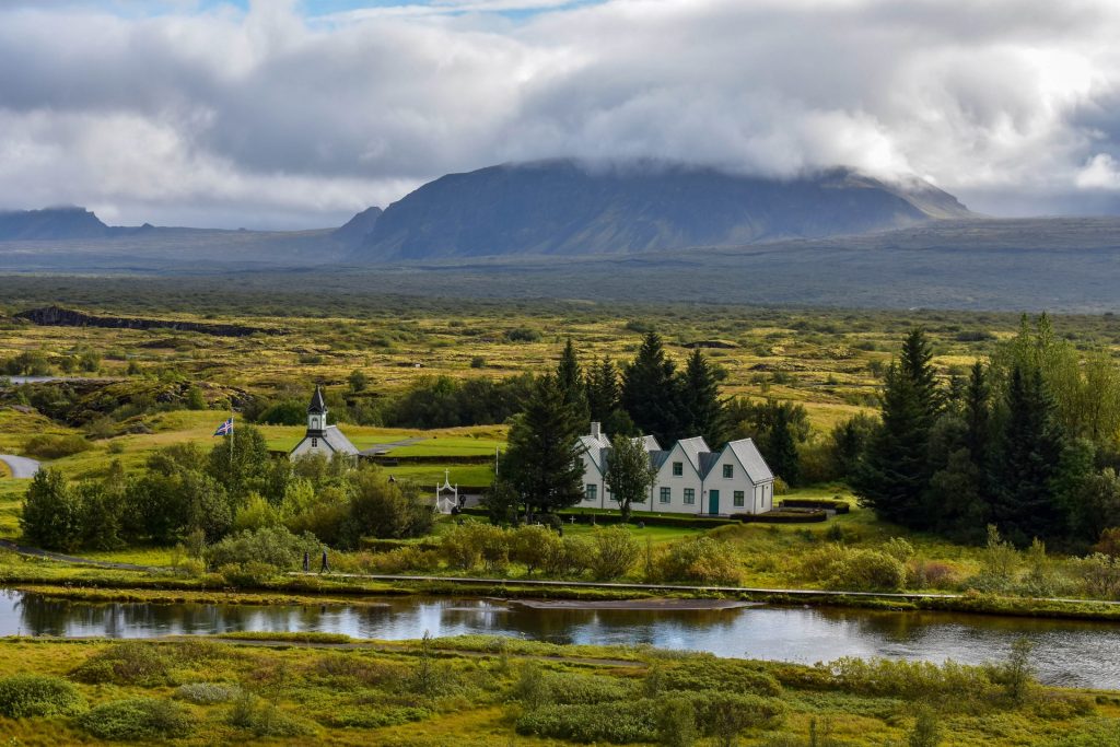 Thingvellir National Park is the location of Iceland’s first Parliament