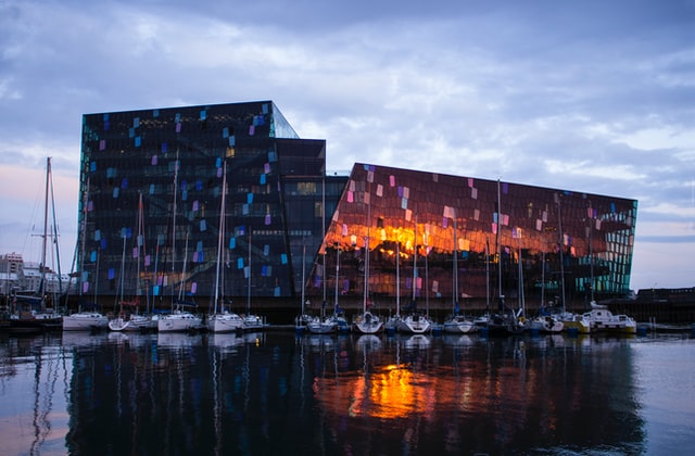 Harpa Concert Hall in Reykjavik