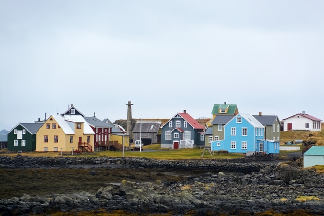 Iceland flatey island