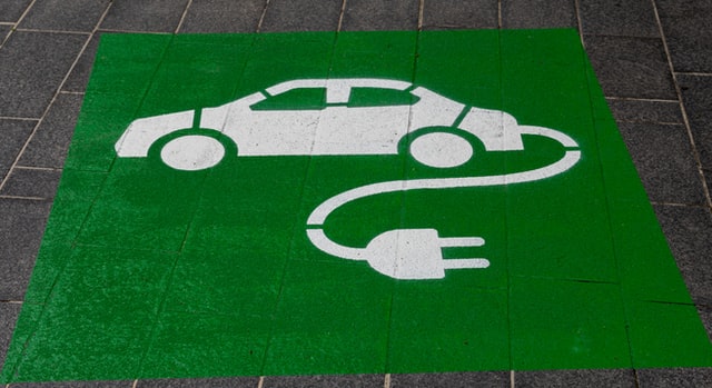 electric charging point in Iceland 