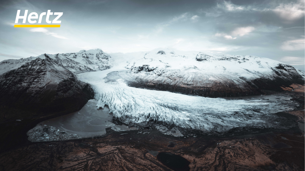 Skaftafell Nature Reserve view from the top 