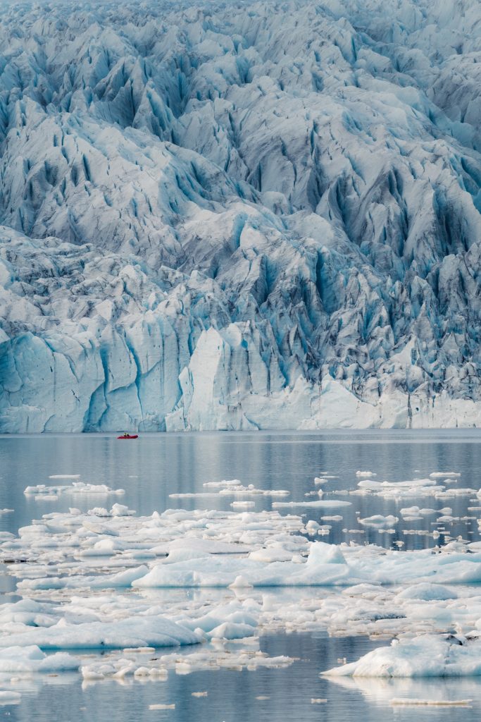 glacier lagoon in iceland 