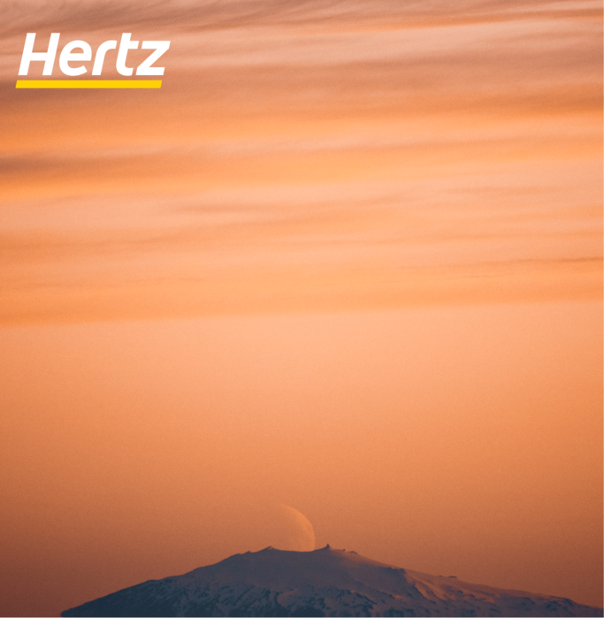 sunset at snaefellsnesjokull