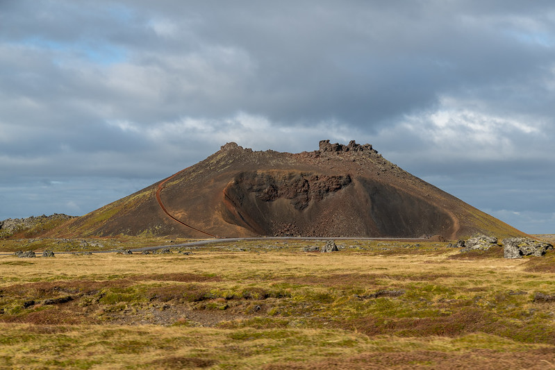 Saxholl crater iceland 