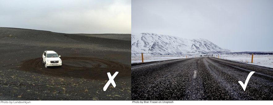 never drive off road in iceland 