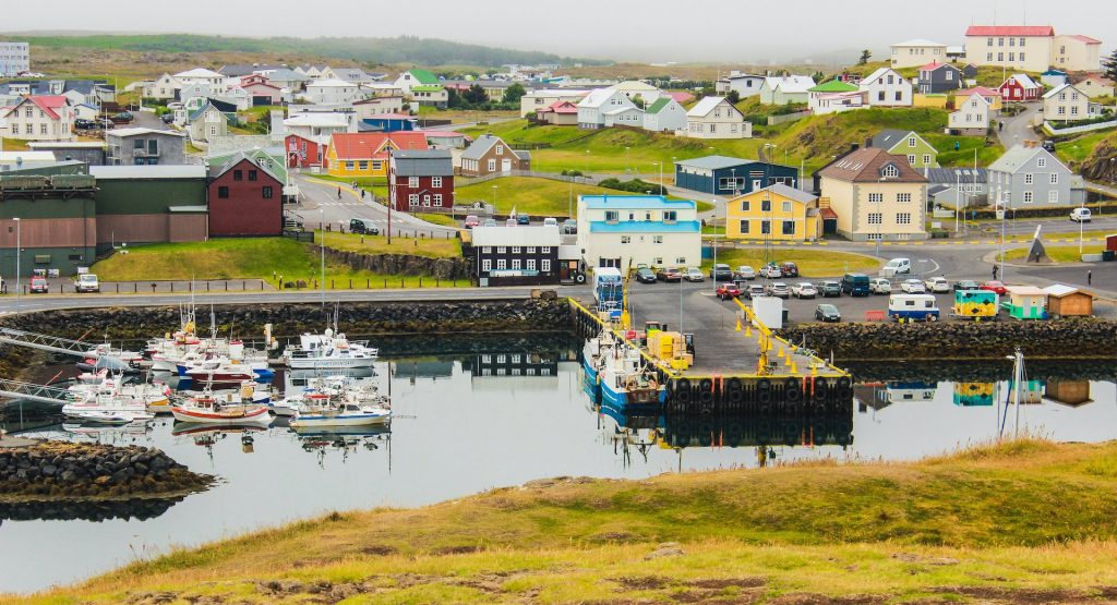 Stykkishólmur is a town in Snaefellsnes Iceland