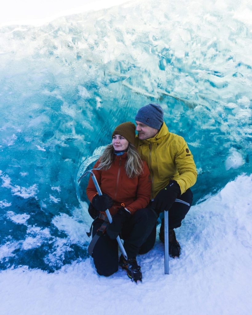 skaftafell glacier ice cave 