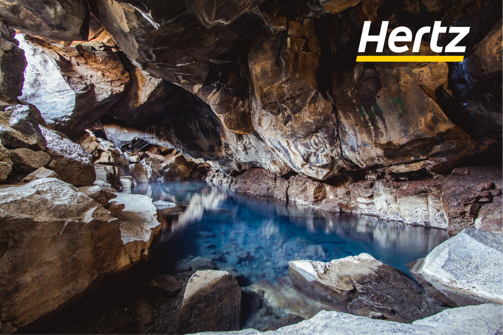 Grjótagjá cave, the GOT filming location in north iceland 