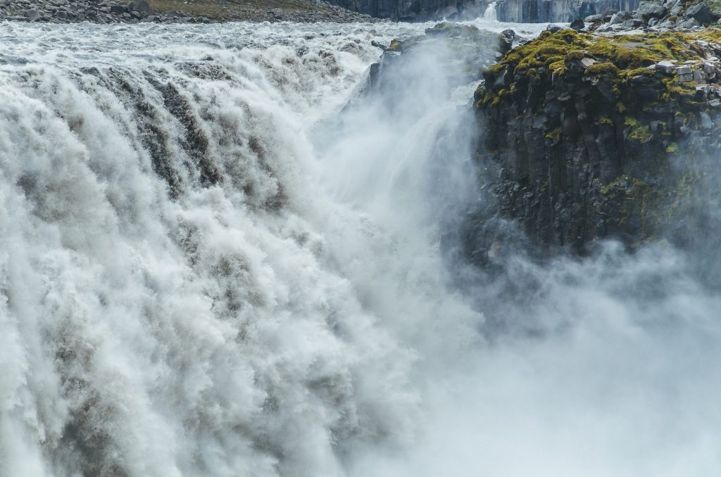 Dettifoss is a waterfall found in North Iceland, said to be the most powerful in Europe