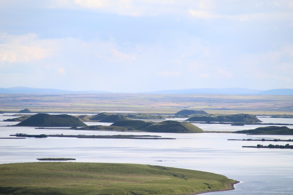 Mývatn lake in North Iceland 