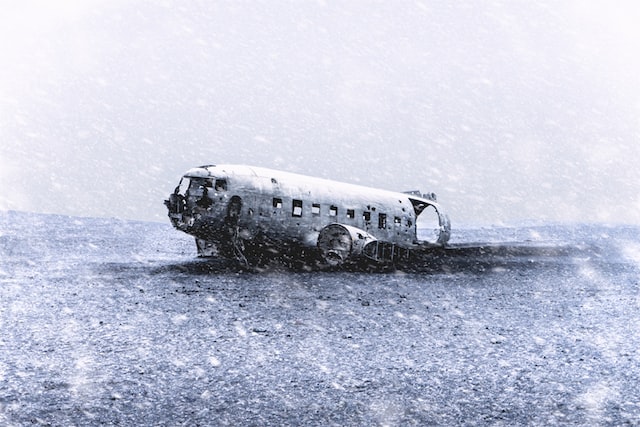 Plane wreck in Iceland 