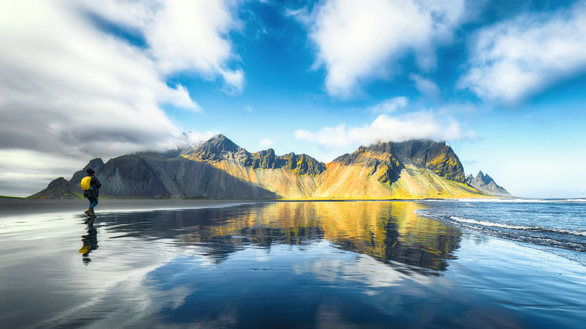 Iceland vestrahorn mountain 