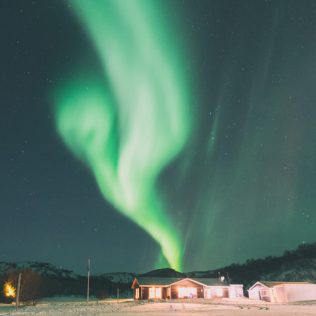 February in Iceland is one of the best month to see the northern lights