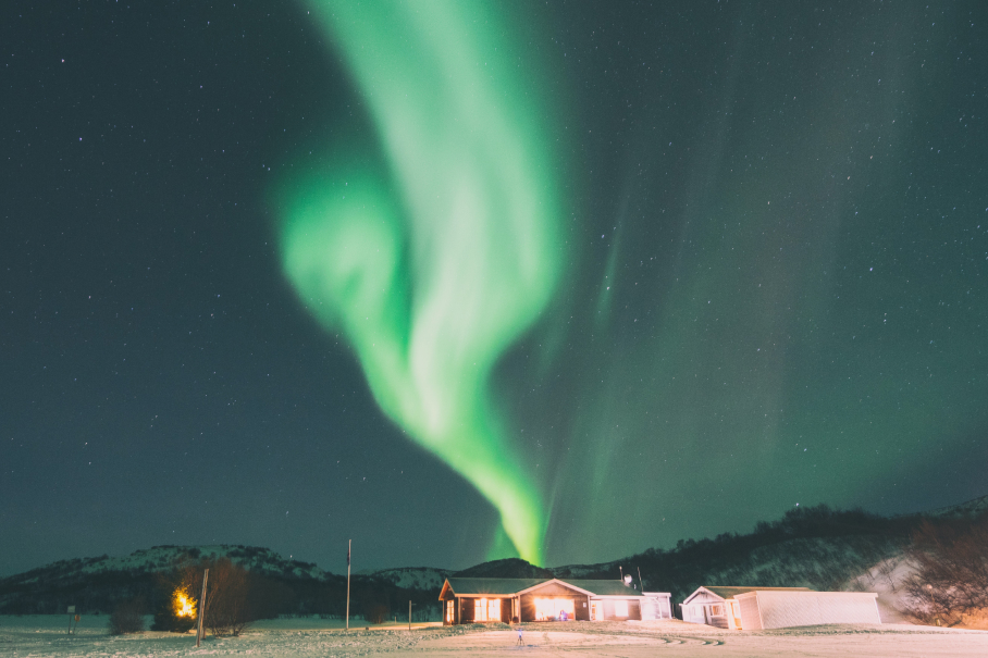 February in Iceland is one of the best month to see the northern lights