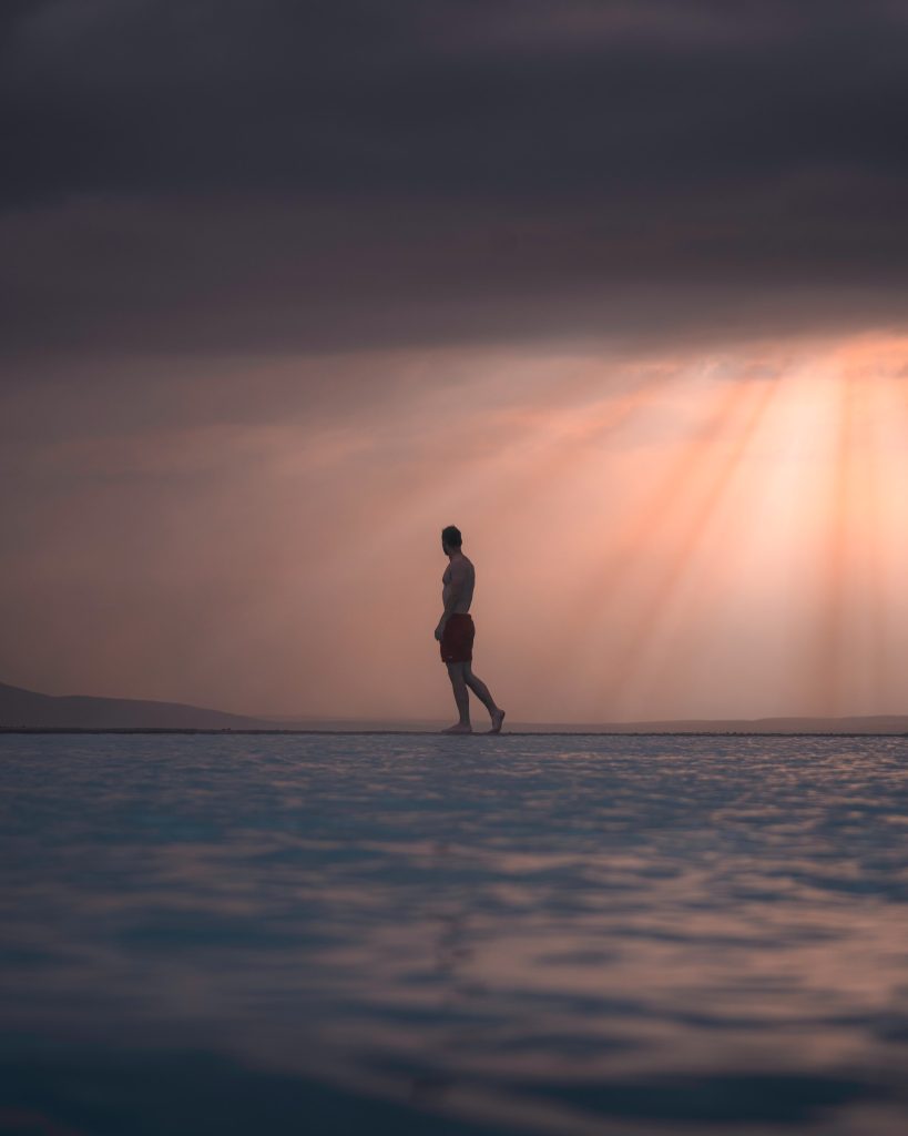 the myvatn hot spring in North Iceland