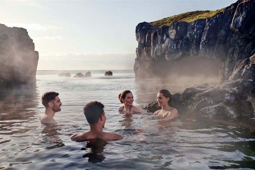 you can visit the new spa in iceland with your friends