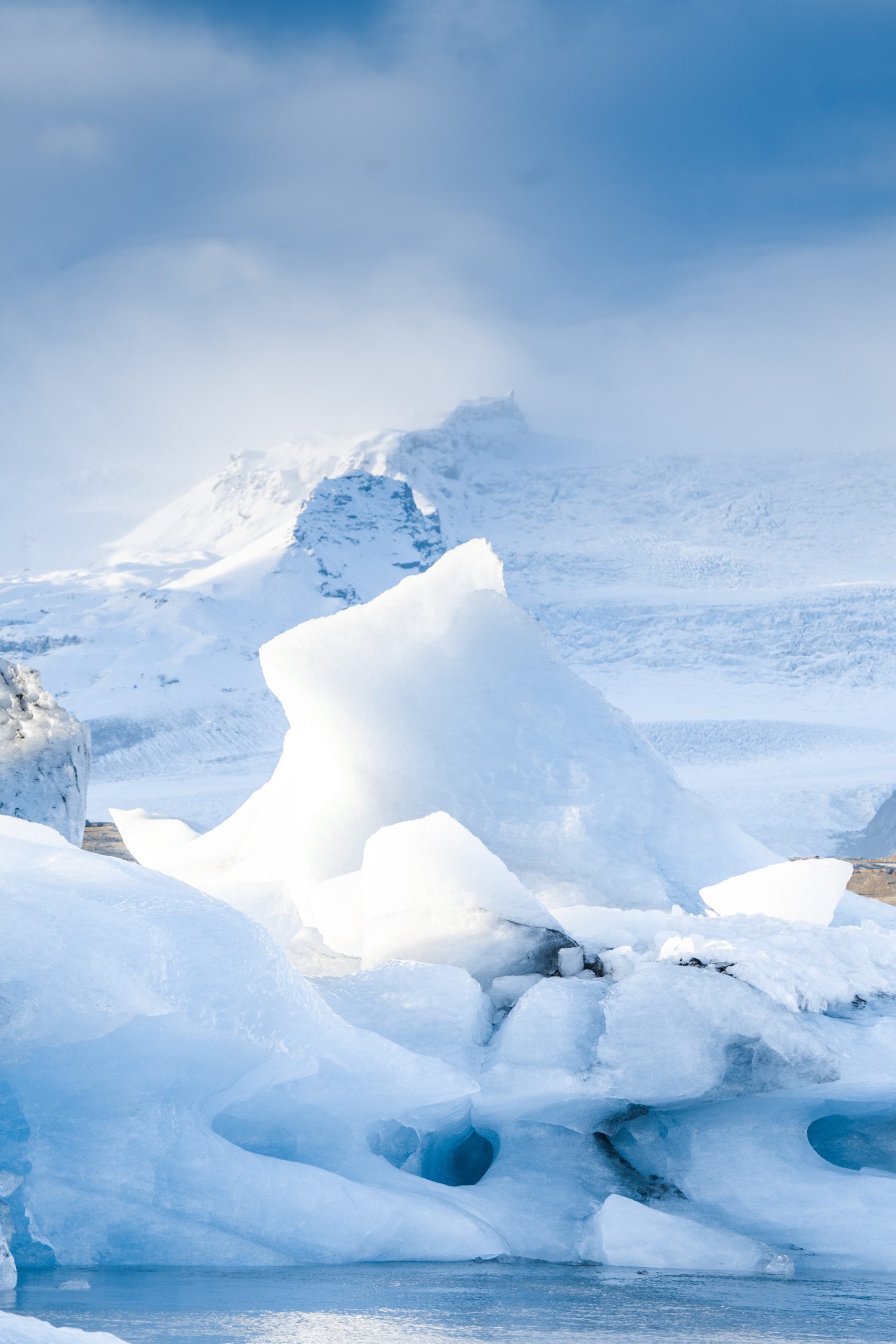 Jokulsarlon, Islandia en mayo.