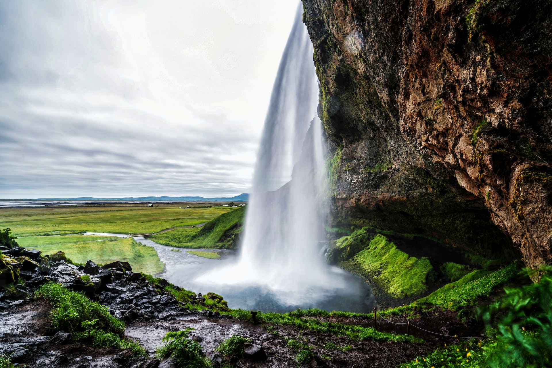 Seljalandsfoss en Islandia en mayo.