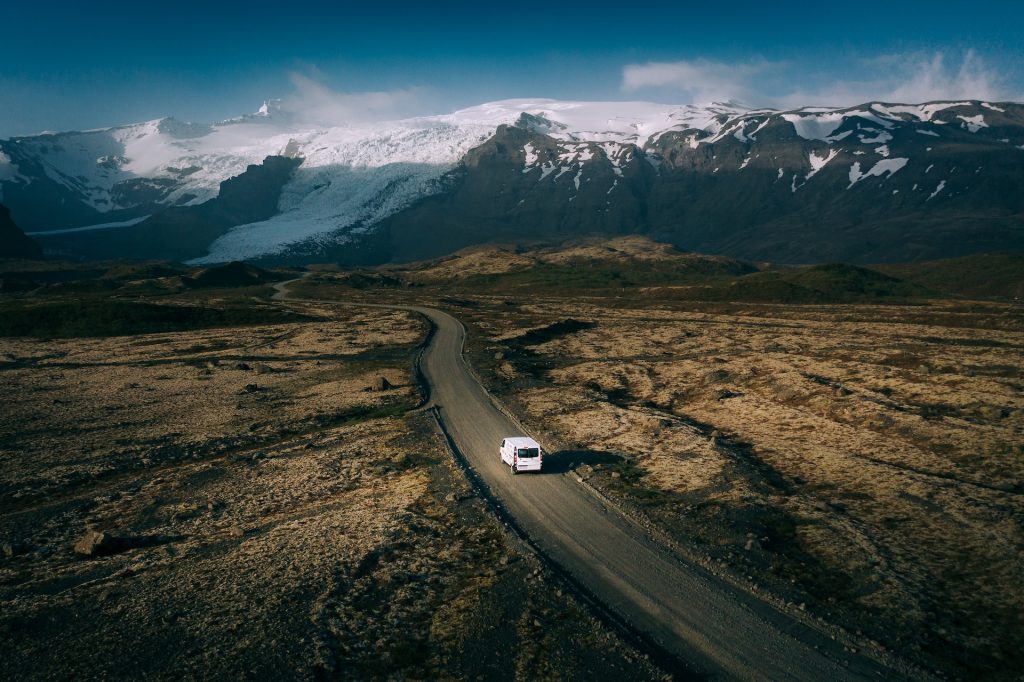 renting a camper van is a good way to explore Iceland in summer time
