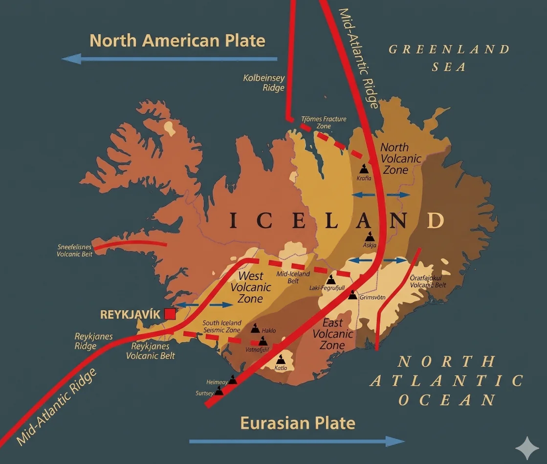 demo of how the tectonic plates are in action