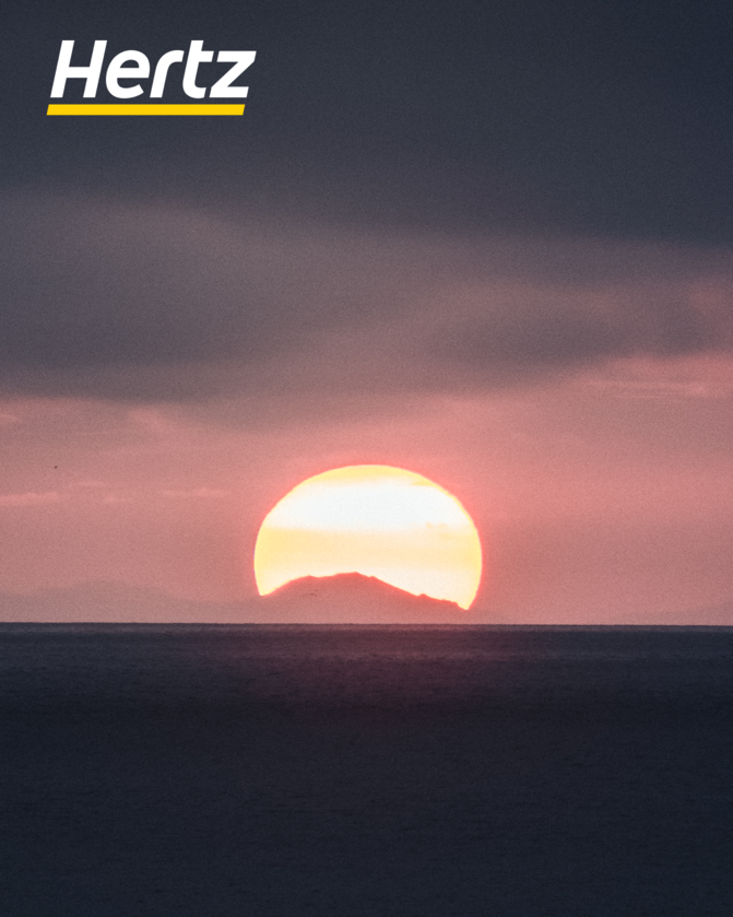 see the summer sun in Iceland in July