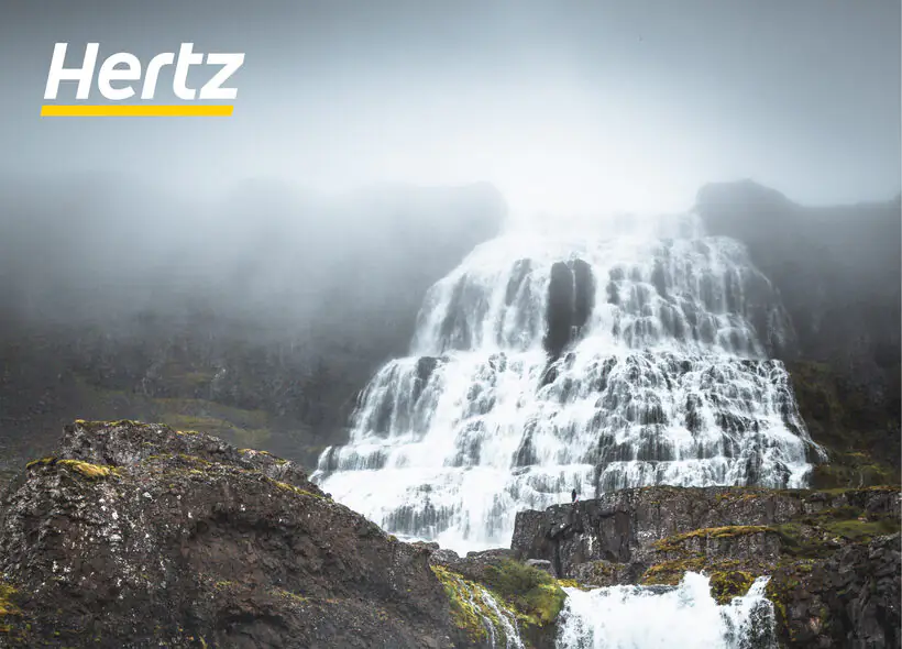 Dyjandi waterfall Westfjords Iceland