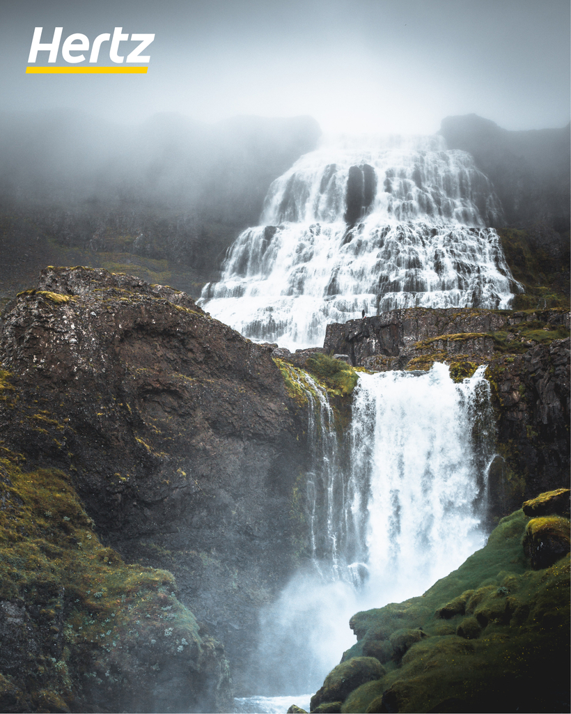 Dyjandi waterfall is one of the must see attractoin in Westfjords Iceland