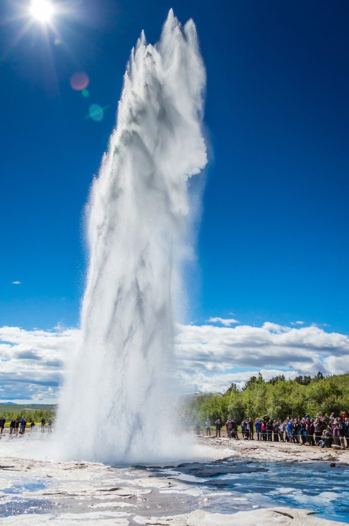 Iceland is a land of fire and ice
