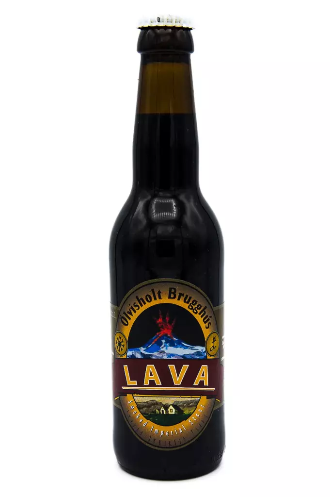 the Lava Icelandic beer