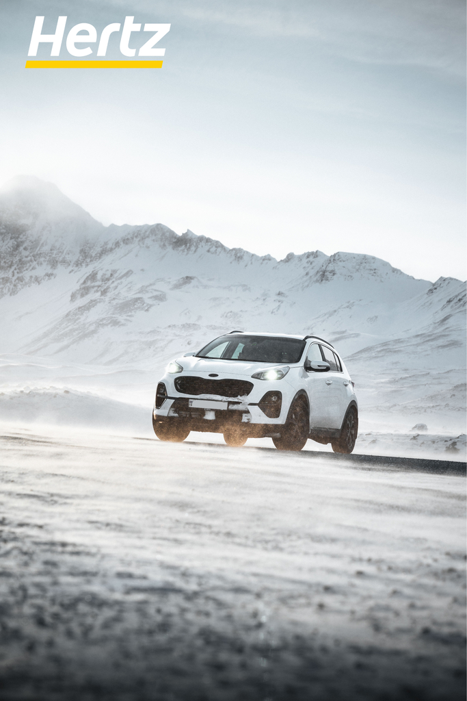 rent a robust automatic and be safe on the winter icelandic road